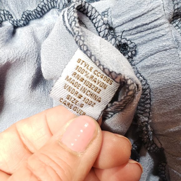 Vintage Havana Spaghetti Strap Romper with ruffles, M - Picture 10 of 10